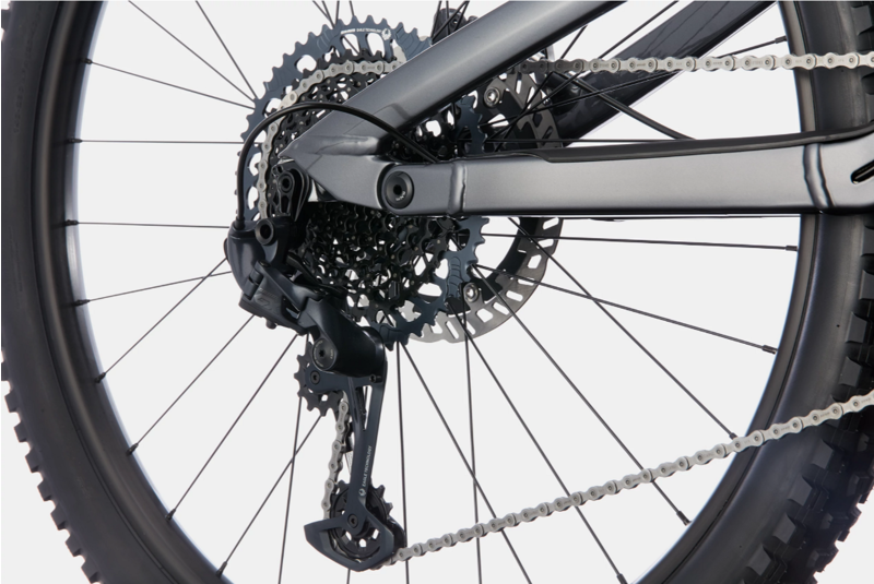 2021 Cannondale Moterra Neo Carbon 2 Electric Mountain Bike in Grey-2